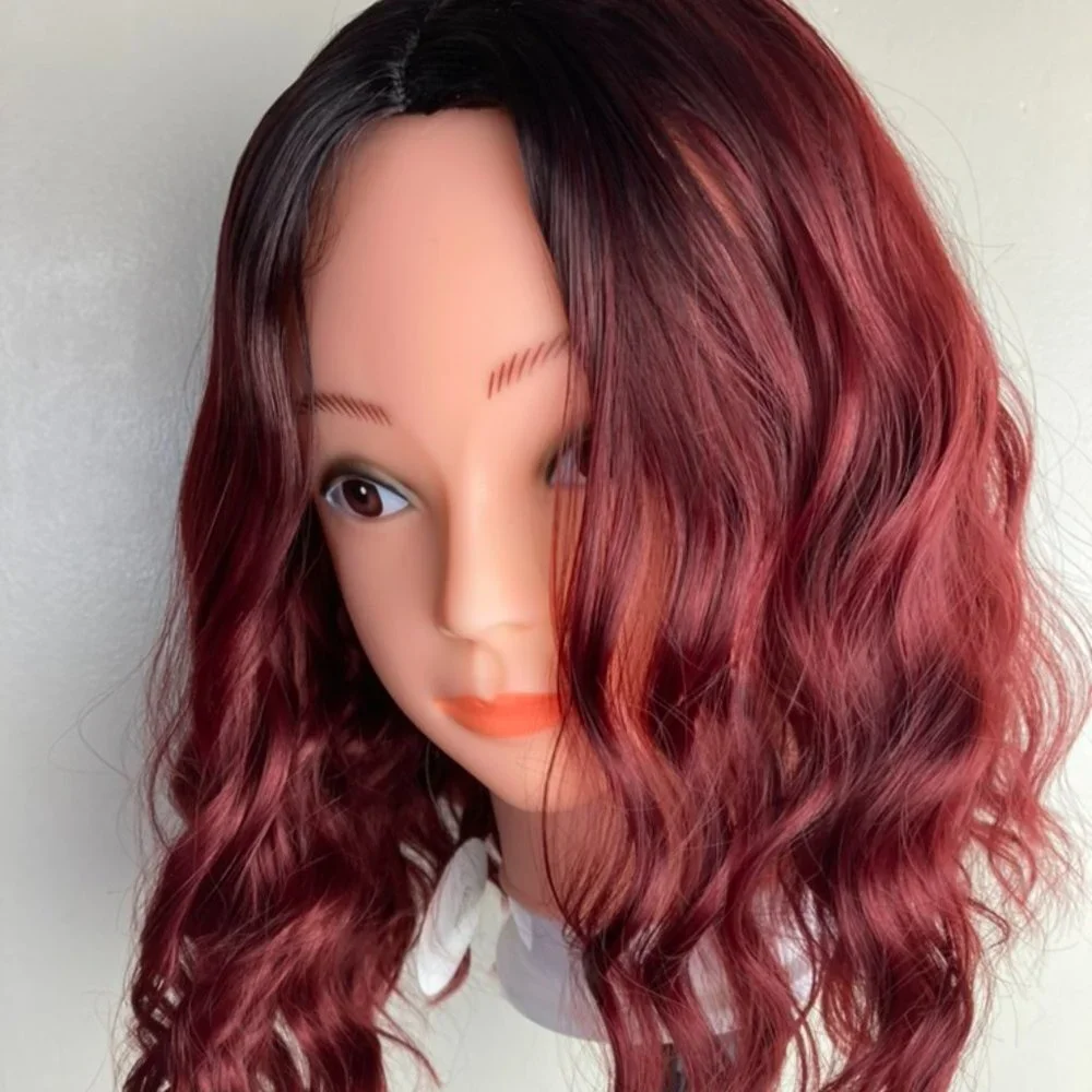 Short Burgundy Wigs -Short Bob Wig